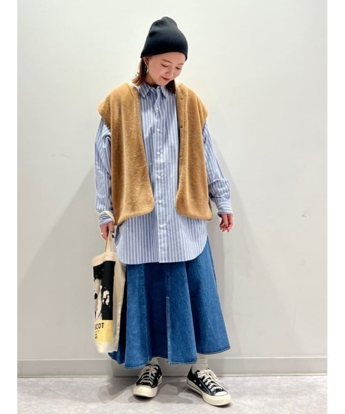 BACK NUMBER（バックナンバー）の「BACK NUMBER(バックナンバー)マーメイドスカート（スカート・レディース・ダークインディゴブルー・M/L）」の18枚目の写真