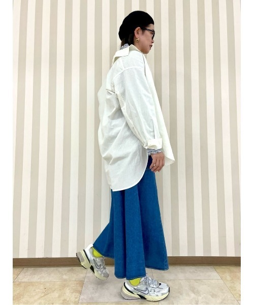 BACK NUMBER（バックナンバー）の「BACK NUMBER(バックナンバー)マーメイドスカート（スカート・レディース・ダークインディゴブルー・M/L）」の10枚目の写真