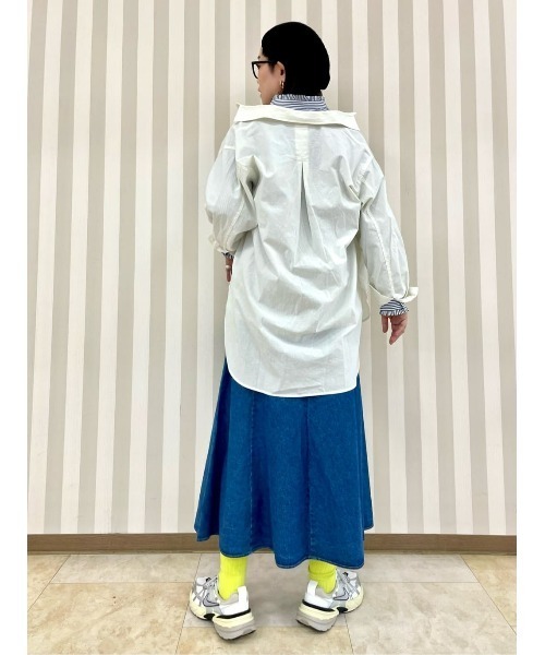 BACK NUMBER（バックナンバー）の「BACK NUMBER(バックナンバー)マーメイドスカート（スカート・レディース・ダークインディゴブルー・M/L）」の11枚目の写真
