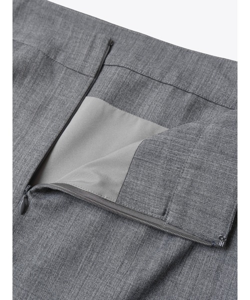 ENCIRCLE（エンサークル）の「【ENCIRCLE/エンサークル】Accent skirt/アクセントスカート（スカート・レディース・チャコールグレー/ブラック・2/1）」の8枚目の写真