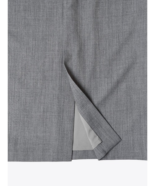 ENCIRCLE（エンサークル）の「【ENCIRCLE/エンサークル】Accent skirt/アクセントスカート（スカート・レディース・チャコールグレー/ブラック・2/1）」の10枚目の写真