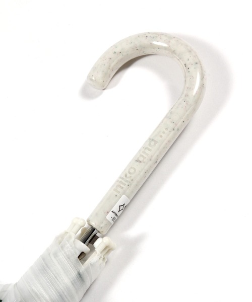 niko and...（ニコアンド）の「オリジナルカレッジ風ビニール傘（長傘・レディース・グリーン/ブラウン・0）」の9枚目の写真