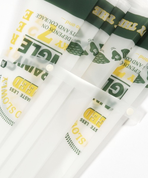 niko and...（ニコアンド）の「オリジナルカレッジ風ビニール傘（長傘・レディース・グリーン/ブラウン・0）」の10枚目の写真