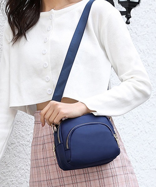 Miniministore(ミニミニストア)の「ミニショルダーバッグ 斜め掛けレディース(ショルダーバッグ・レディース・レッド/ネイビー/パープル/ブラック/ダークグレー・FREE)」の6枚目の写真