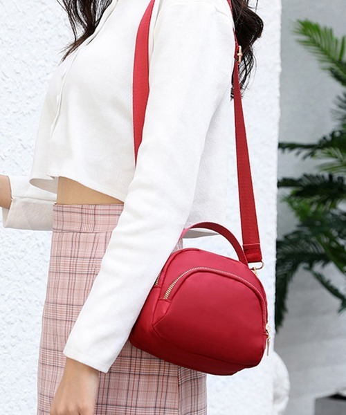 Miniministore(ミニミニストア)の「ミニショルダーバッグ 斜め掛けレディース(ショルダーバッグ・レディース・レッド/ネイビー/パープル/ブラック/ダークグレー・FREE)」の8枚目の写真