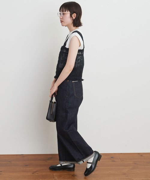 fig Ｌondon（フィグロンドン）の「Carol bustier（シャツ/ブラウス・レディース・ホワイト/ブラック・FREE）」の19枚目の写真