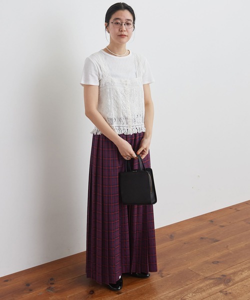 fig Ｌondon（フィグロンドン）の「Carol bustier（シャツ/ブラウス・レディース・ホワイト/ブラック・FREE）」の6枚目の写真