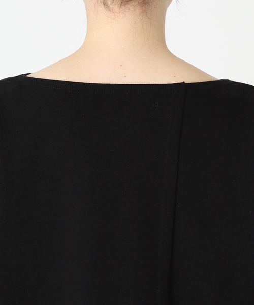 CITYSHOP（シティーショップ）の「[THE MOOD] BIG LONG Tシャツ（Tシャツ/カットソー・レディース・ホワイト/ブラック・FREE）」の18枚目の写真