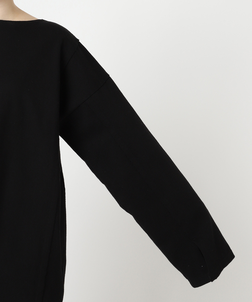 CITYSHOP（シティーショップ）の「[THE MOOD] BIG LONG Tシャツ（Tシャツ/カットソー・レディース・ホワイト/ブラック・FREE）」の20枚目の写真