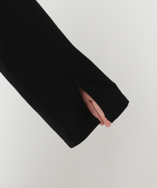 CITYSHOP（シティーショップ）の「[THE MOOD] BIG LONG Tシャツ（Tシャツ/カットソー・レディース・ホワイト/ブラック・FREE）」の22枚目の写真