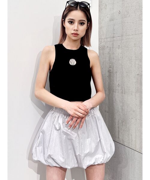 GYDA（ジェイダ）の「BALLOONミニスカート（スカート・レディース・ライトグレー/ブラック・FREE）」の20枚目の写真
