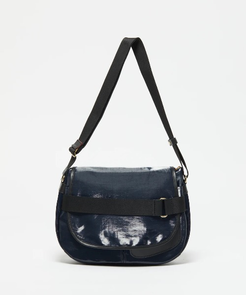 Jack Gomme（ジャックゴム）の「【JACK GOMME/ジャックゴム】ショルダーバッグ　メッセンジャーバッグ GABY（ショルダーバッグ・レディース・アイボリー/ネイビー・FREE）」の15枚目の写真