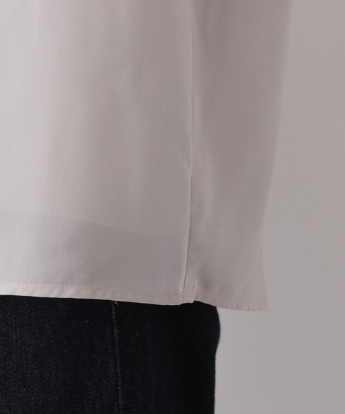 セール】2WAYスタンドブラウス7分袖/MATINEE LINE/106622（シャツ