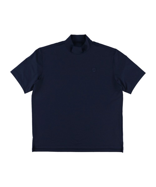 【セール】《ZOY》MENS ストレッチピンメッシュ 半袖モックネック（その他トップス）｜ZOY（ゾーイ）