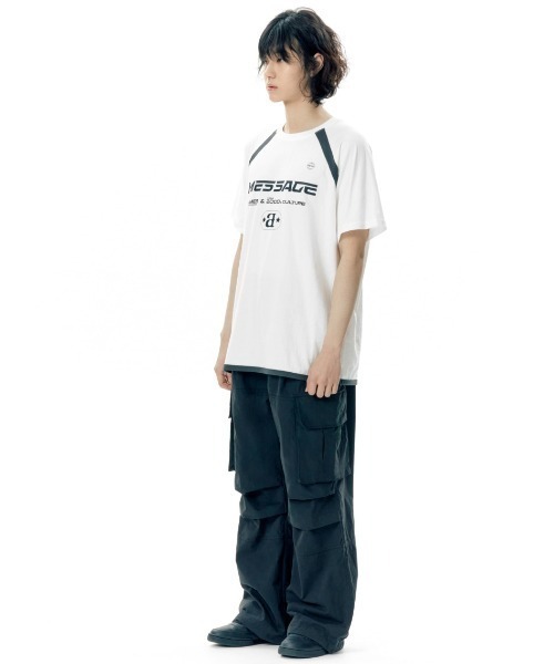 ★AMES-WORLDWIDE★LOGO TYPO RAGLAN SWEATSHIRT BEIGE★正規品 Graphic Prism Crewneck Sweatshirt - White | Levi's® US