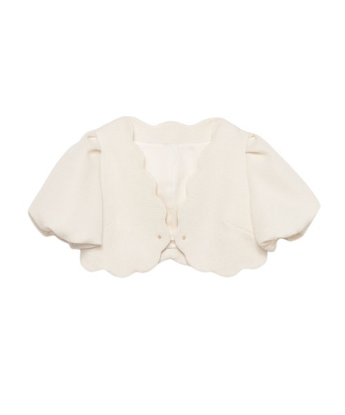 スカラップショートジャケットコート popupshop】スカラップショートジャケット【会場お渡し】 | 3