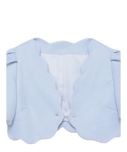 スカラップショートジャケット