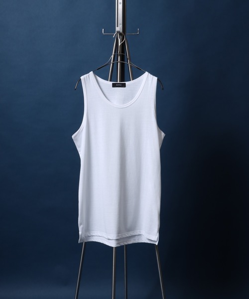 ANPAS（アンパス）の「ANPAS Layered Tank Top/ANPAS 別注 レイヤード タンクトップ（タンクトップ・メンズ・ホワイト/ブラック・M/L）」の20枚目の写真