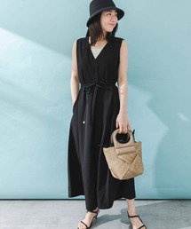 URBAN RESEARCH ROSSO WOMEN | 撥水Vネックオールインワン(つなぎ/オールインワン)