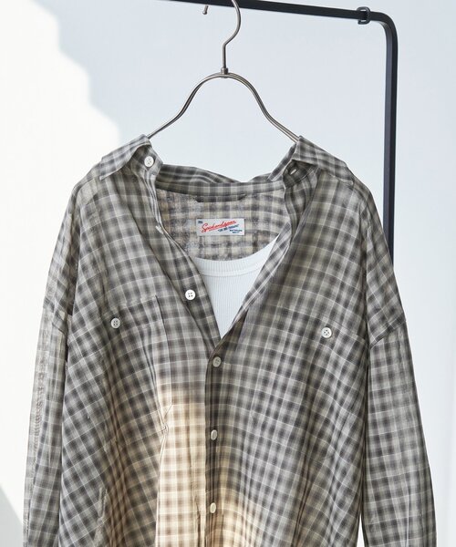 Spick & Span(スピックアンドスパン)の「≪追加≫コットンボイルチェックシャツ(シャツ/ブラウス・レディース・その他7/その他10/その他13/その他1・FREE)」の8枚目の写真