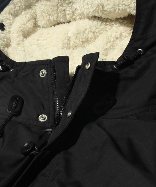 BEAUTY&YOUTH UNITED ARROWS（ビューティーアンドユースユナイテッドアローズ）の「【WEB限定】by ∴ 3WAY ボアマウンテンパーカー◆（マウンテンパーカー・メンズ・ブラック/オリーブ/ネイビー/レッド・SMALL/MEDIUM/LARGE）」の18枚目の写真