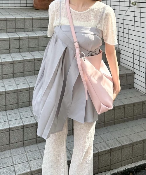 Kastane（カスタネ）の「プリーツラップチュニック（チュニック）」 - WEAR