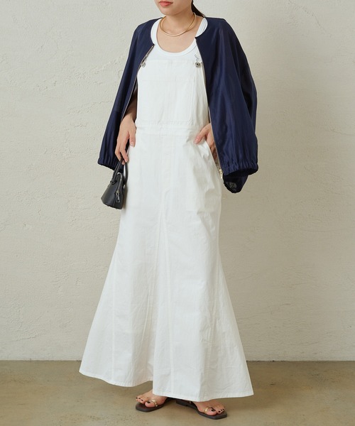 LOUNGEDRESS（ラウンジドレス）の「ジャンパースカート（サロペット/オーバーオール・レディース・オフホワイト/ベージュ・FREE）」の20枚目の写真