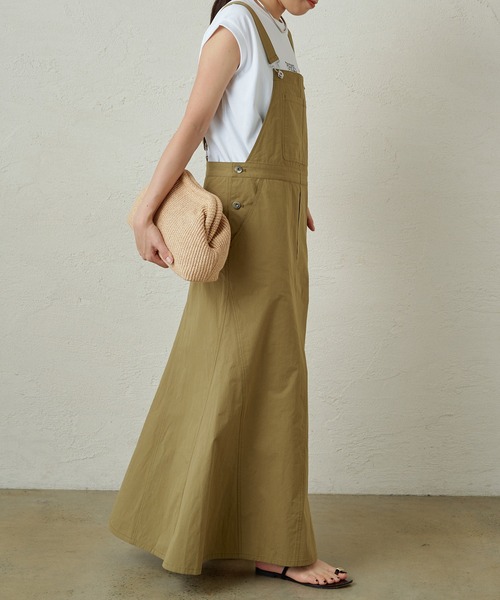LOUNGEDRESS（ラウンジドレス）の「ジャンパースカート（サロペット/オーバーオール・レディース・オフホワイト/ベージュ・FREE）」の11枚目の写真