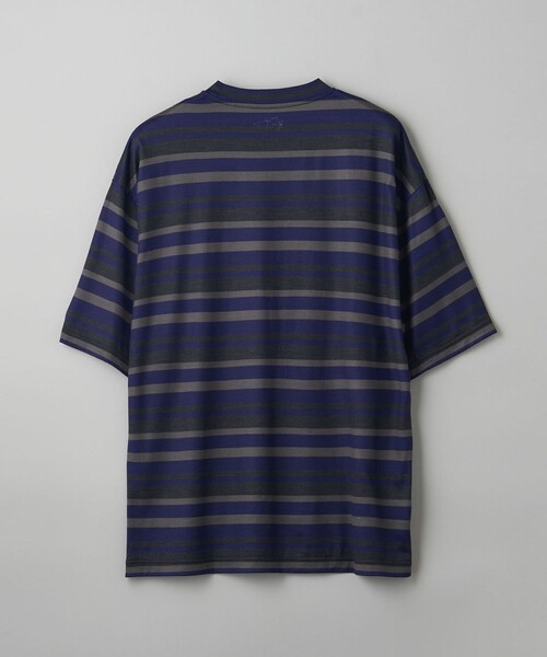 koti BEAUTY&YOUTH(コティ ビューティアンドユース)の「<koti BEAUTY&YOUTH> メリノ ボーダー クルーネック ショートスリーブ(Tシャツ/カットソー・メンズ・ダークグリーン/ダークグレー・L/S/M)」の16枚目の写真