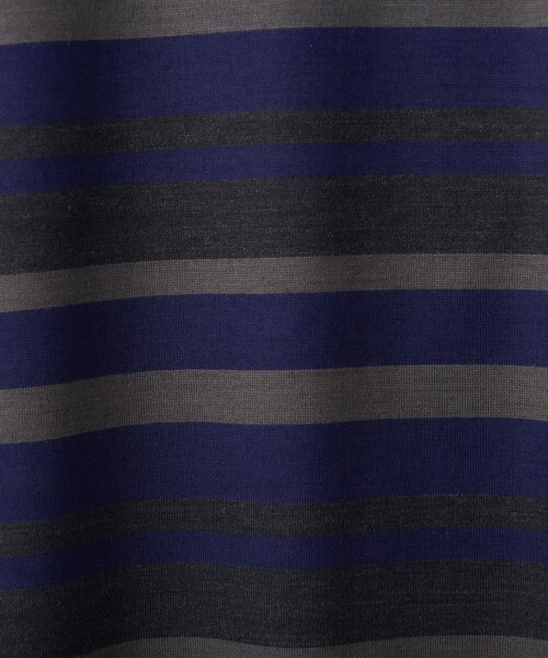 koti BEAUTY&YOUTH(コティ ビューティアンドユース)の「<koti BEAUTY&YOUTH> メリノ ボーダー クルーネック ショートスリーブ(Tシャツ/カットソー・メンズ・ダークグリーン/ダークグレー・L/S/M)」の18枚目の写真