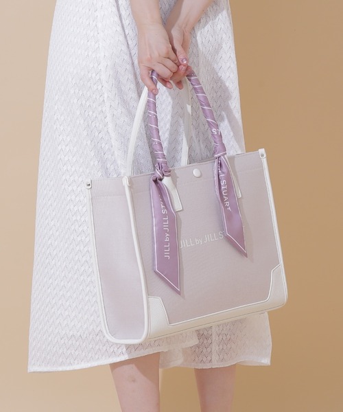 JILL by JILL STUART LinkJ スカーフトート大 ◇LinkJ スカーフトート大（トートバッグ）｜JILL by JILL