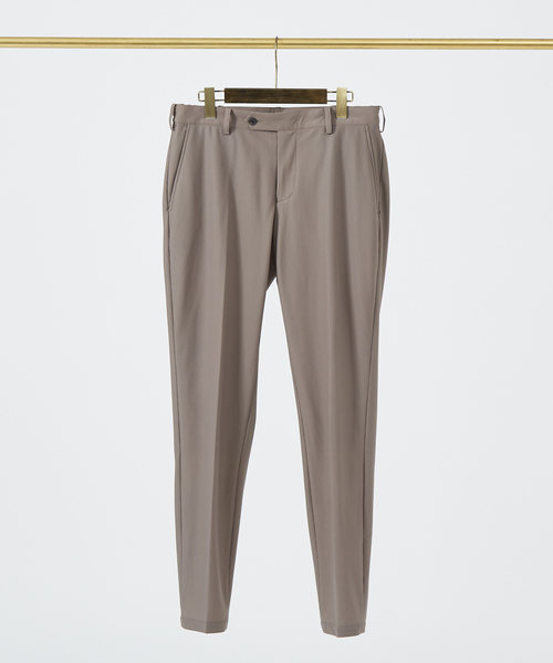 DESIGNWORKS(デザインワークス)の「【セットアップ対応】24S/S メッシュパンツ(スラックス・メンズ・ダークネイビー/グレイッシュベージュ・44/46/48/50/52)」の1枚目の写真