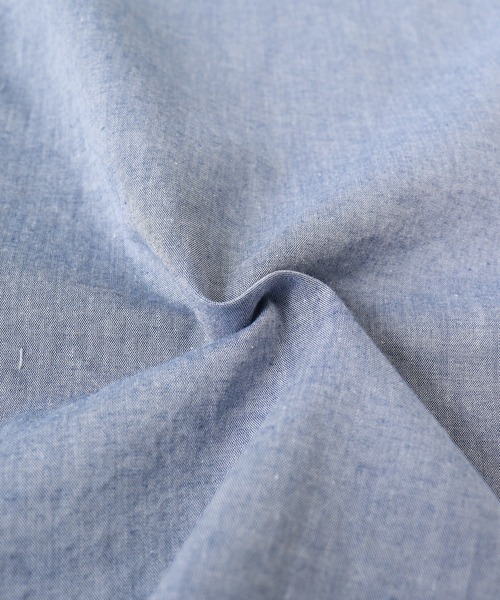 JEMORGAN（ジェーイーモーガン）の「JEMORGAN シャンブレー半袖ワークシャツ（シャツ/ブラウス・メンズ・ブラック/ネイビー・M/L）」の21枚目の写真