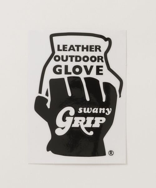 GRIP SWANY（グリップスワニー）の「GRIPSWANY GS GLOVES Cutting ステッカー GSA-76（ステッカー/テープ・メンズ・ホワイト/ブラック・F）」の3枚目の写真