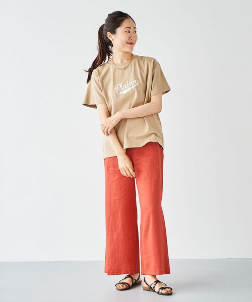 le.coeur blanc（ルクールブラン）の「PLAKTONクロスストラップサンダル（サンダル・レディース・ベージュ/ブラック・37/36）」の7枚目の写真