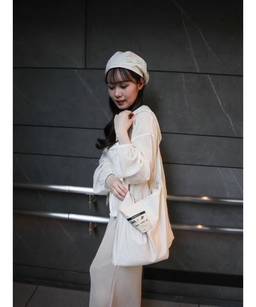 JUMELLE（ジュメロ）の「color daily bag（トートバッグ・レディース・ピンク/レッド/アイボリー/ブラック・FREE）」の20枚目の写真