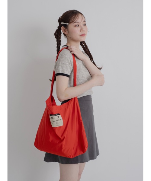 JUMELLE（ジュメロ）の「color daily bag（トートバッグ・レディース・ピンク/レッド/アイボリー/ブラック・FREE）」の7枚目の写真