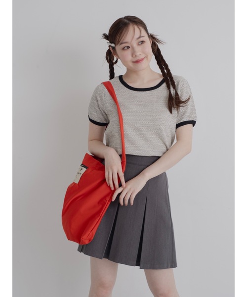 JUMELLE（ジュメロ）の「color daily bag（トートバッグ・レディース・ピンク/レッド/アイボリー/ブラック・FREE）」の8枚目の写真