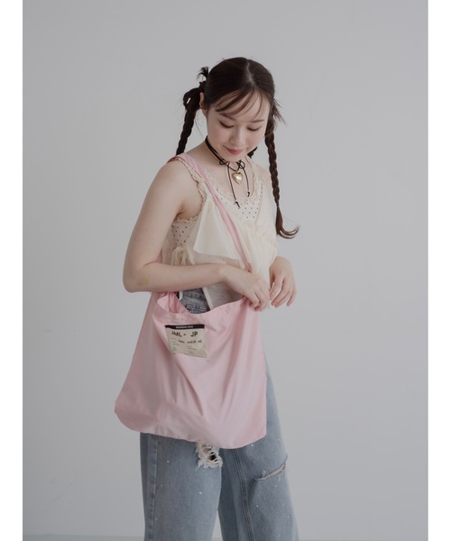 JUMELLE（ジュメロ）の「color daily bag（トートバッグ・レディース・ピンク/レッド/アイボリー/ブラック・FREE）」の14枚目の写真
