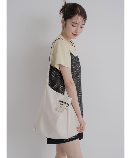 JUMELLE（ジュメロ）の「color daily bag（トートバッグ・レディース・ピンク/レッド/アイボリー/ブラック・FREE）」の15枚目の写真