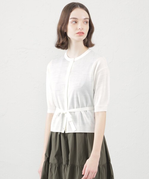 ショートスリーブカーディガン