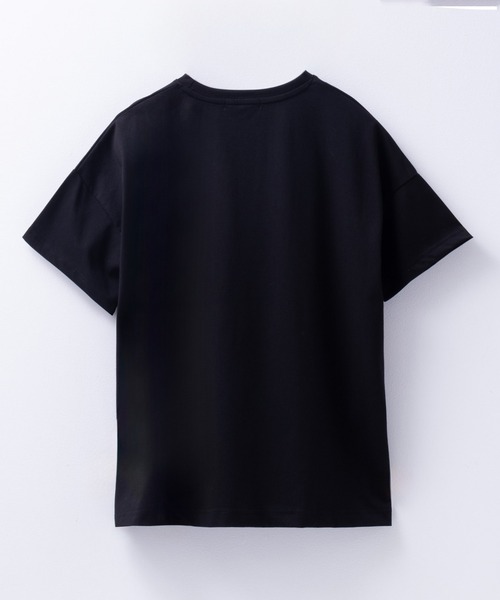 HusHusH（ハッシュアッシュ）の「【 UVカット 吸水速乾 】 HusHusH ハッシュアッシュ ビッグロゴTシャツ（Tシャツ/カットソー・レディース・ナチュラル/ホワイト/ブラック・M/L）」の4枚目の写真