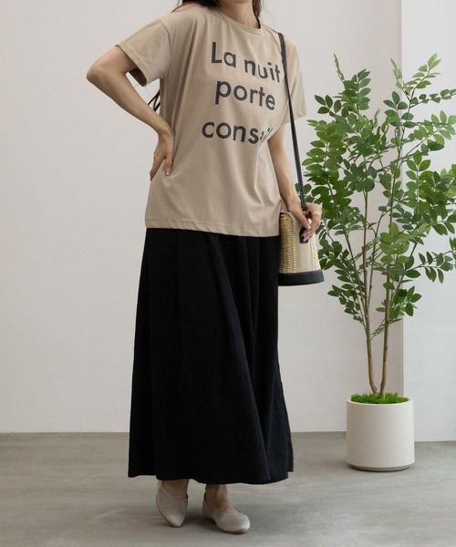 HusHusH（ハッシュアッシュ）の「【 UVカット 吸水速乾 】 HusHusH ハッシュアッシュ ビッグロゴTシャツ（Tシャツ/カットソー・レディース・ナチュラル/ホワイト/ブラック・M/L）」の18枚目の写真