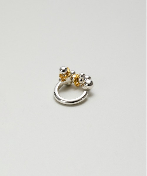 LAPUIS(ラピュイ)の「LAPUIS(ラピュイ)Coil Grain ring(リング・レディース・ゴールド/マルチ・11号/13号)」の3枚目の写真