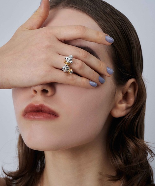LAPUIS(ラピュイ)の「LAPUIS(ラピュイ)Coil Grain ring(リング・レディース・ゴールド/マルチ・11号/13号)」の13枚目の写真