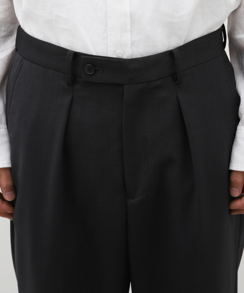 EDIFICE（エディフィス）の「Vintage mills ワイドイージーパンツ（スラックス・メンズ・グレー/ブラック・LARGE/MEDIUM/SMALL）」の7枚目の写真