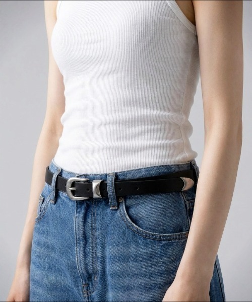 Burner(バーナー)の「【OKUOKU 0909】ベルト シルバーバックルシンプルレザーベルト ユニセックス oku-belt-626295720631-5 U【RBTS】(ベルト・メンズ・ブラック/ベージュ/ブラウン/ブラック系その他2/ブラック系その他/P/O/B/A/K/その他1/N/その他5/I/J/M/その他3/G/H/L/その他2/W/V/U/T/S/F/その他4/Z/その他/E/Y/X/D/R/Q/C・FREE/フリー)」の16枚目の写真