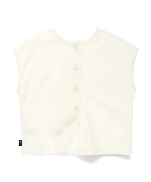 BRANSHES(ブランシェス)の「【b.+A 】金子綾/2WAY Tシャツ(Tシャツ/カットソー・キッズ・オフホワイト/杢グレー/カラフル・90/140/130/100/110/150/120)」の6枚目の写真