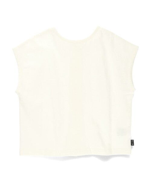 BRANSHES(ブランシェス)の「【b.+A 】金子綾/2WAY Tシャツ(Tシャツ/カットソー・キッズ・オフホワイト/杢グレー/カラフル・90/140/130/100/110/150/120)」の4枚目の写真