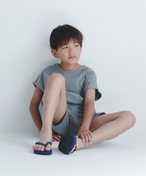 BRANSHES(ブランシェス)の「【b.+A 】金子綾/2WAY Tシャツ(Tシャツ/カットソー・キッズ・オフホワイト/杢グレー/カラフル・90/140/130/100/110/150/120)」の12枚目の写真